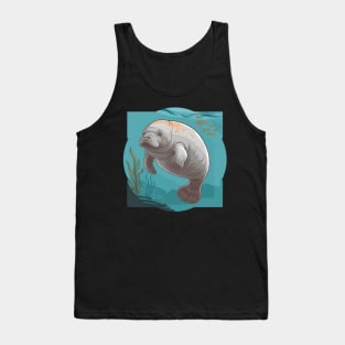 Under the Sea Manatee Tank Top